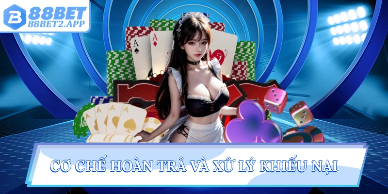 Cơ chế hoàn trả và xử lý khiếu nại